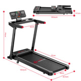 Klappbares Laufband Q8, 1-12 KM/H, 5% Manuelle Steigung