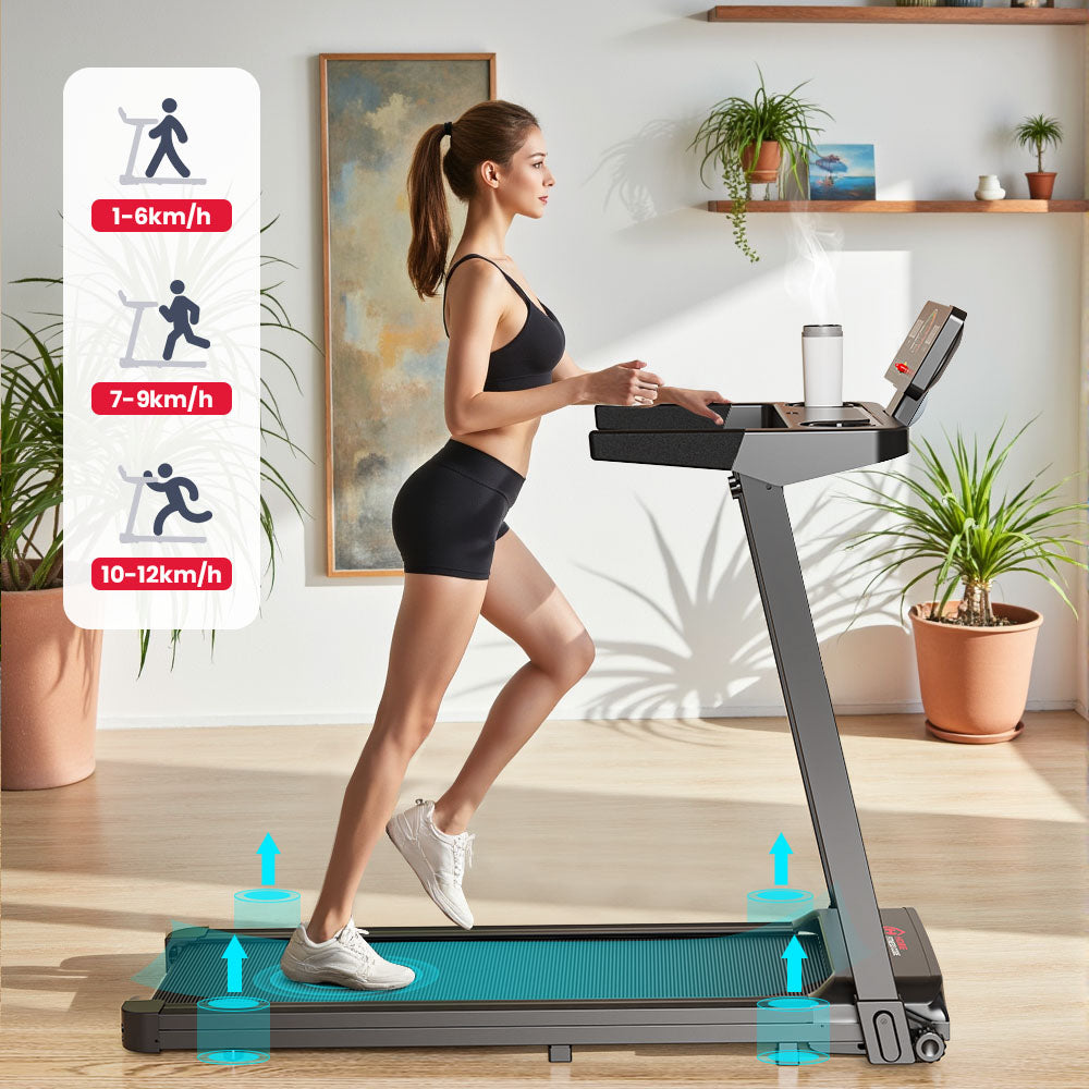 Klappbares Laufband Q8, 1-12 KM/H, 5% Manuelle Steigung