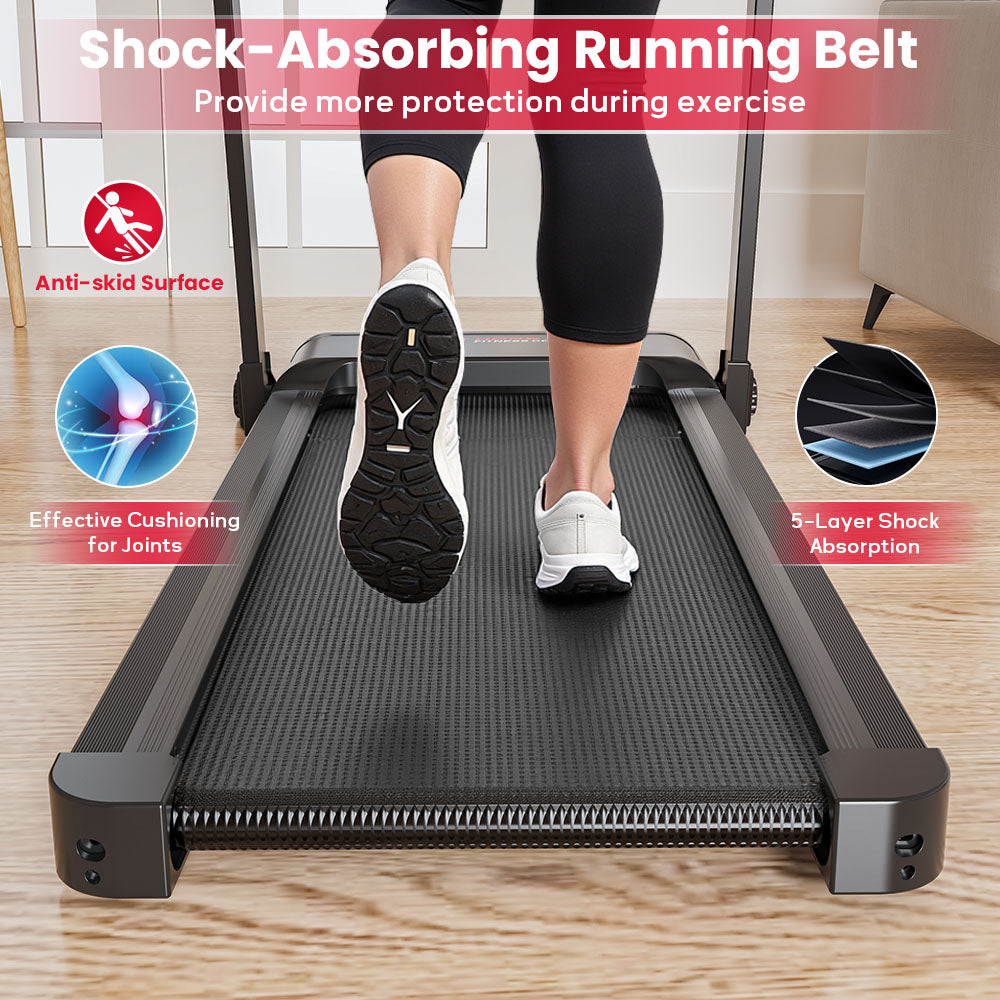 Klappbares Laufband Q8, 1-12 KM/H, 5% Manuelle Steigung
