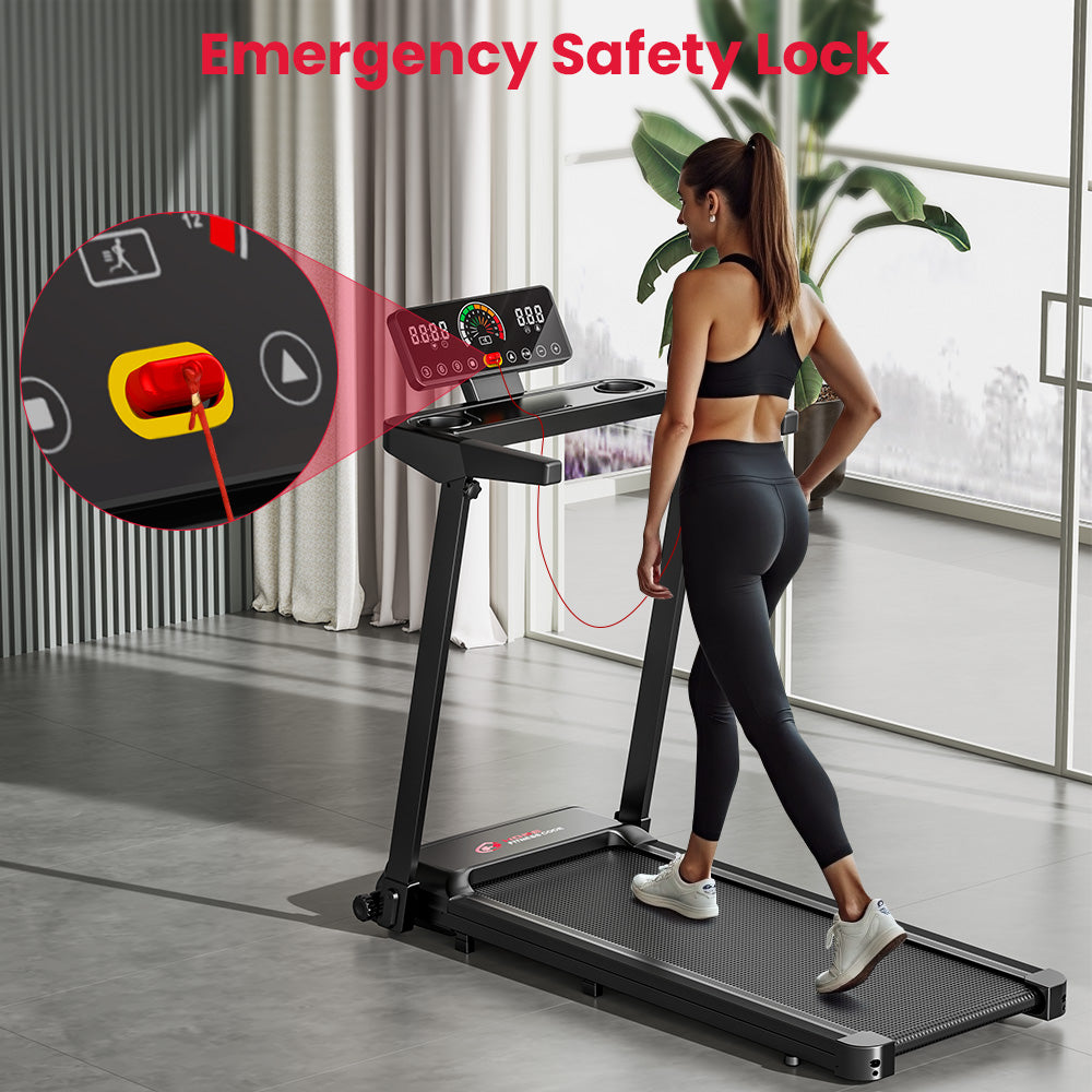 Klappbares Laufband Q8, 1-12 KM/H, 5% Manuelle Steigung