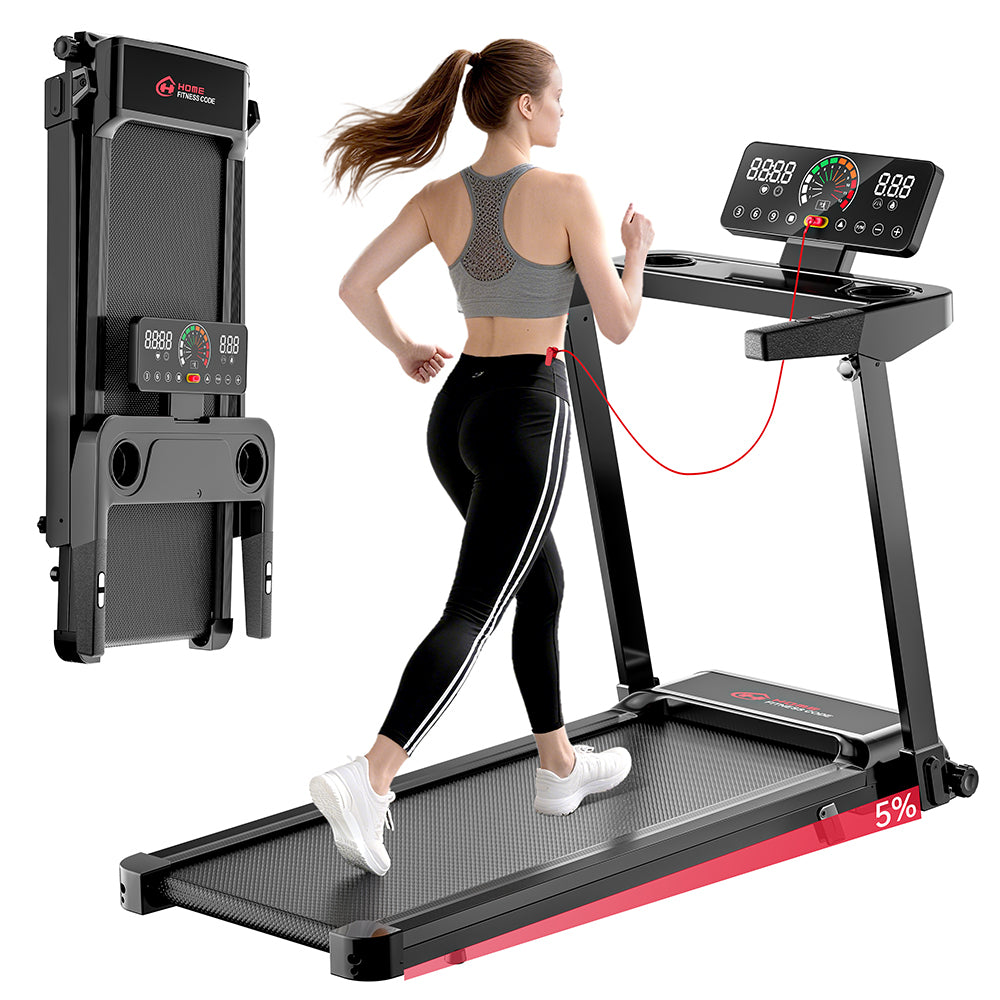 Klappbares Laufband Q8, 1-12 KM/H, 5% Manuelle Steigung
