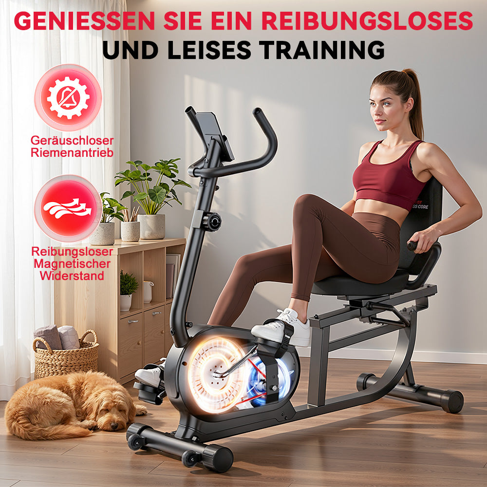Liegeergometer X1, 16 Widerstandsstufen