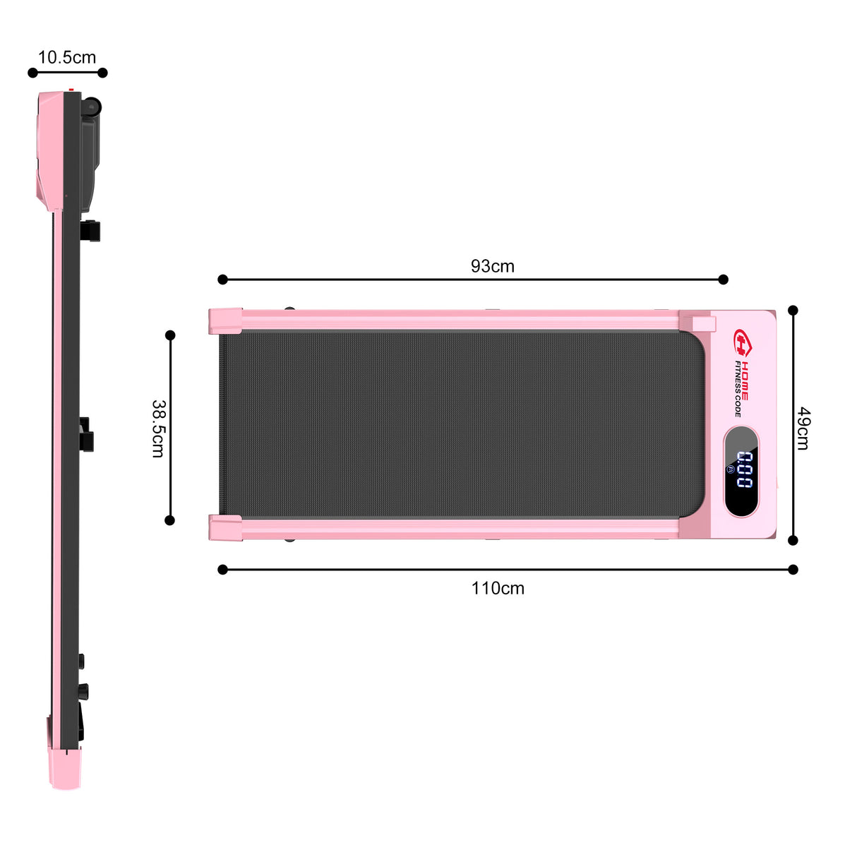 Laufband T2, Tempo 1-6KM/H