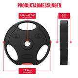 1-Zoll-Standard-Hantelscheiben, 5 x 5KG
