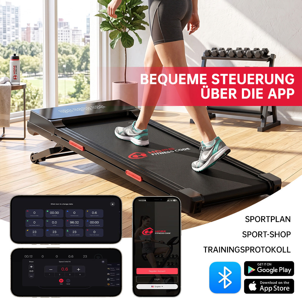 Laufband Y5 mit Bürstenlosem Motor, 0 % - 15 % Automatische Steigung