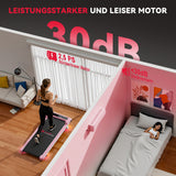 Laufband Z3 mit Bürstenlosem Motor, Tempo 1-6KM/H, 5 % Manuelle Steigung