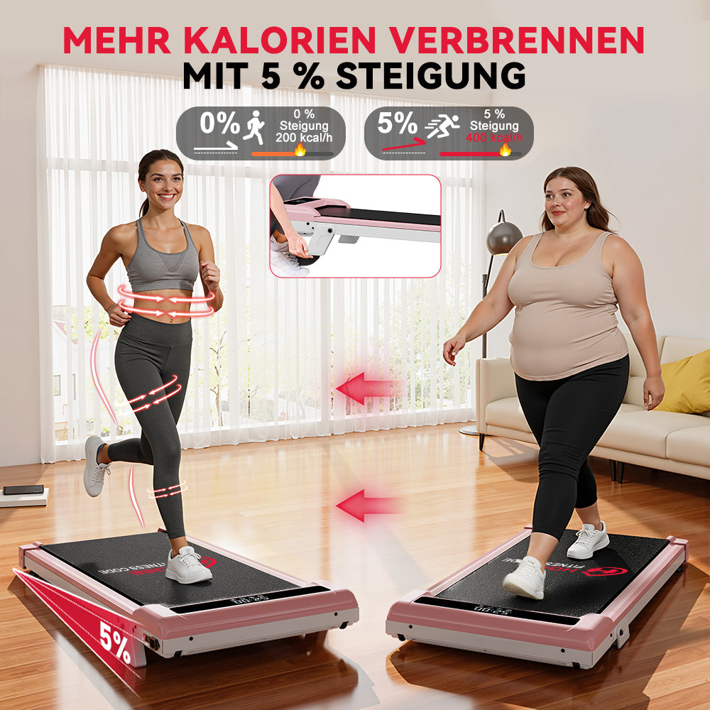 Laufband Z3 mit Bürstenlosem Motor, Tempo 1-6KM/H, 5 % Manuelle Steigung