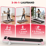 Laufband Z3 mit Bürstenlosem Motor, Tempo 1-6KM/H, 5 % Manuelle Steigung