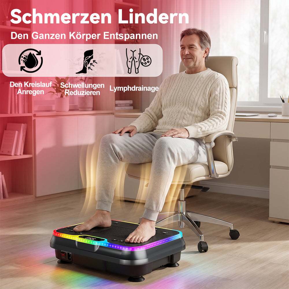 Fitness-Vibrationsplatte F1, 250 Intensitätsstufen
