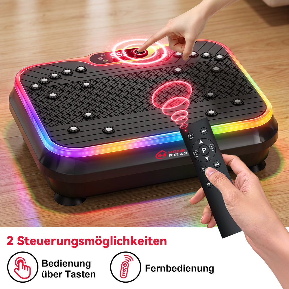 Fitness-Vibrationsplatte F1, 250 Intensitätsstufen