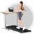 Walking Pad Laufband 1-6KM/H Walking Jogging Machine für Home Office mit Klappoption