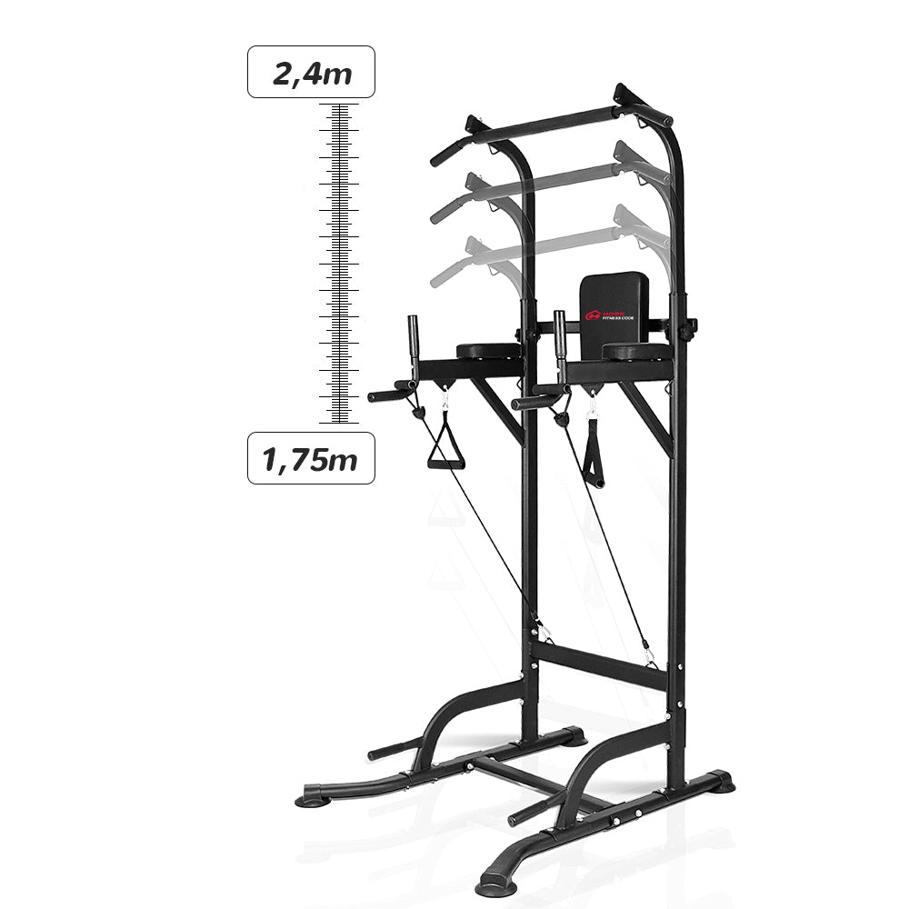 Power Tower Dip Station Klimmzugstange