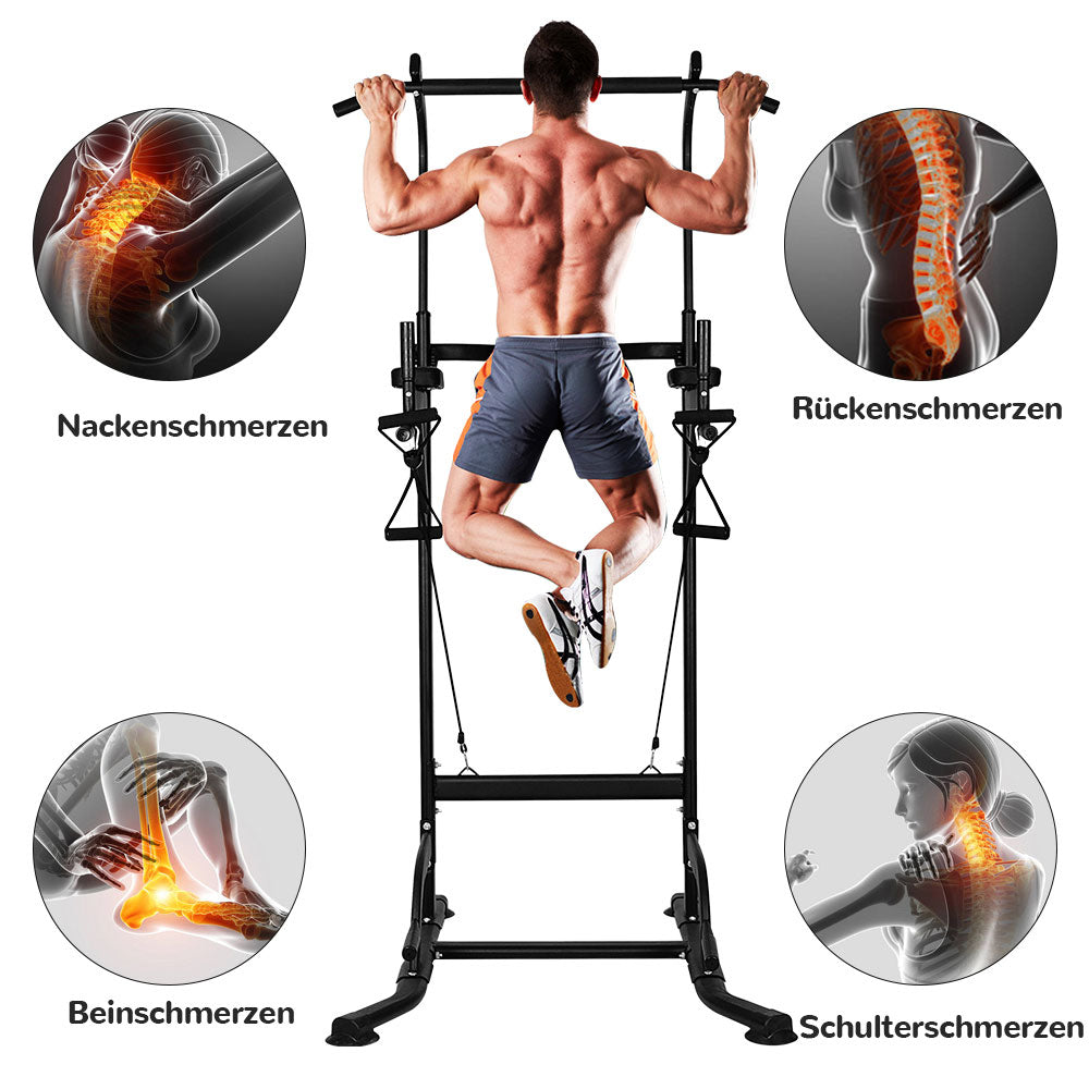 Power Tower Dip Station Klimmzugstange